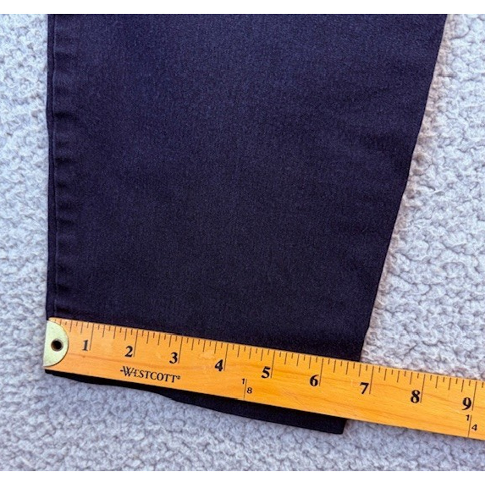 Talbots Blue Chino Pants Womens Sz. 12 Cotton / Spandex High-Waist straight Skin - Picture 7 of 9